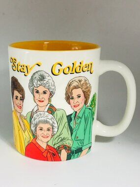 Golden Girls Coffee Mug TV Show Comedy Betty White
